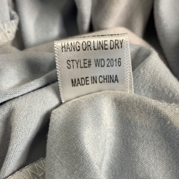 WONDERLAND by ORANGE Off the Shoulder‎ Flounce Cow Skulls Blue  Dress S - Picture 6 of 9